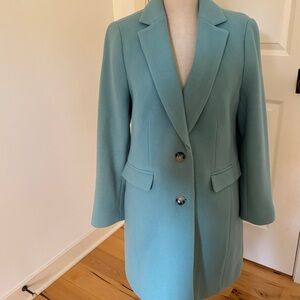 Talbots Women's Blue Coat NWT Size 10